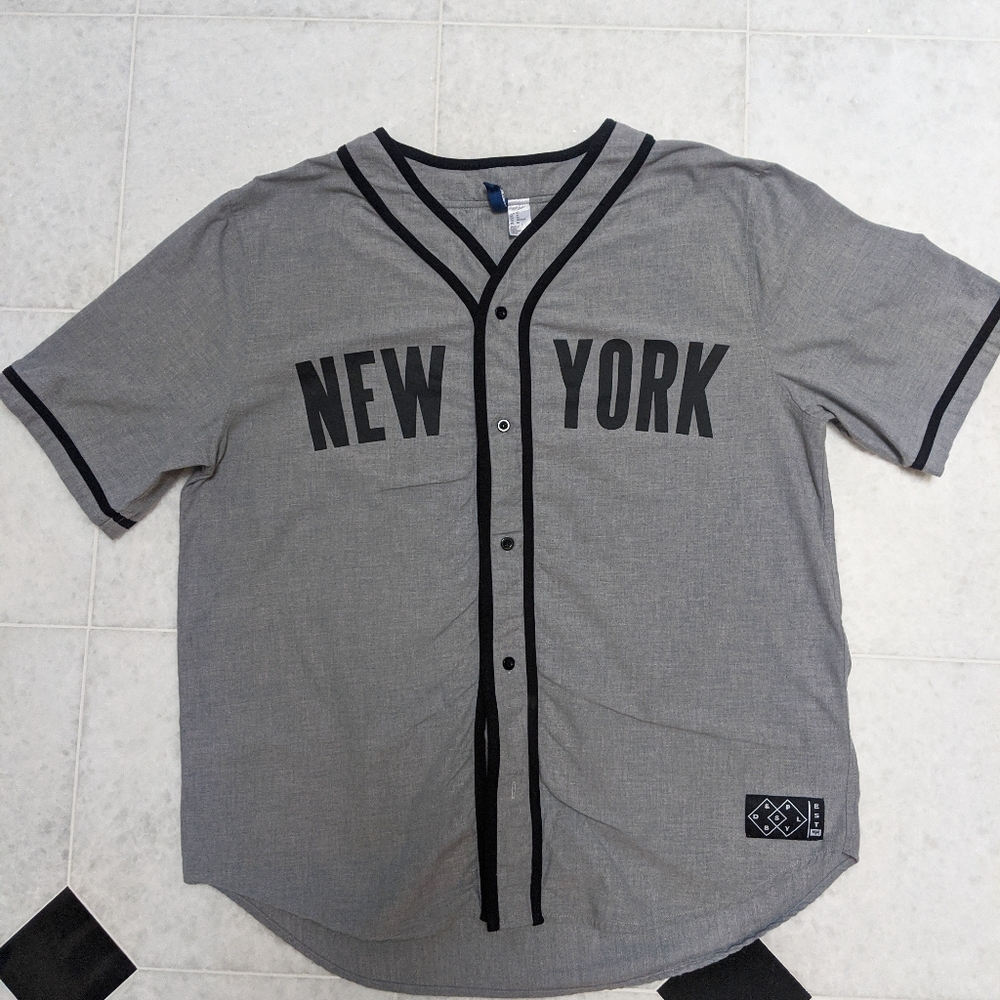 (SOLD) New York Button Up Jersey